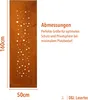 Edelrost Garten Sichtschutz, Wand, Rost, Sichtschutzwand Produktbild-Vorschau 3