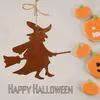Rostikal Kleine Hexe 16 x 19 cm Hängedeko Halloween Produktbild-Vorschau 4