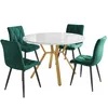 Set da pranzo moderno Flieks, tavolo da pranzo con 4 sedie, Anteprima dell’immagine prodotto 7