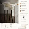FURNLUX Stołek barowy Luxurious Beige 46cm / Kolor główny: Podgląd zdjęcia produktu 15