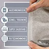 Badematte Badvorleger 2er Pack 50x80cm, 100% Baumwolle, Produktbild-Vorschau 2