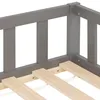 Lit D'Enfant 90x200 cm Lit Montessori avec Barriere en Bois Voir les images du produit 6