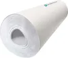 A roll of white paper with a logo and text on it, shown diagonally against a white background. Produktbild-Vorschau