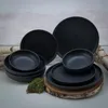 CreaTable, 10524, Uno Black, sada tanierov 8 ks, kamenina Náhľad obrázku produktu 10