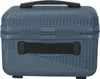 A blue travel case with a handle on top and a strap on the front. Anteprima dell’immagine prodotto