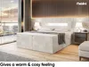 MEBLINI Boxspringbett mit Bettkasten - Bett mit LED Produktbild-Vorschau 4