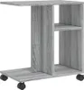 vidaXL Stolik boczny na kółkach Szary Sonoma 50x30x55 cm Podgląd zdjęcia produktu 7