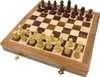 Casa Padrino Luxus Schach Set Braun / Beige 25 x 25 cm - Produktbild-Vorschau 1