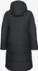 The back view of a black puffer jacket. Produktbild-Vorschau