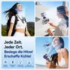 Mini Ventilator mit Ice-Cooling, Tragbarer Handventilator Produktbild-Vorschau 7