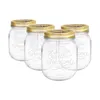 4x Klar 700ml Quattro Stagioni Glasshalterung Gläser - Produktbild-Vorschau 1