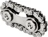 Cogwheel fidget spinner - dizajn reťaze bicykla, zlatá Náhľad obrázku produktu 4