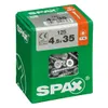 SPAX Vis universelle, 4,5 x 35 mm, 125 pièces, filetage Voir les images du produit 7