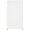 A white sideboard is shown against a white background. Náhľad obrázku produktu