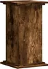 vidaXL Pflanzenständer Räuchereiche 33x33x60 cm Produktbild-Vorschau 4