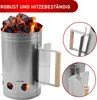 XXL Kohleanzünder - BBQ Starter für Holzkohle und Briketts Produktbild-Vorschau 3