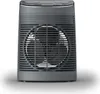 A gray electric heater with a fan is shown against a white background. Anteprima dell’immagine prodotto