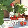 Greengate Teetasse BERRY Weiß mit Erdbeeren Porzellan Tasse Produktbild-Vorschau 2