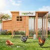 zooprinz Hühnerstall Hühnerhaus Modell | XXL | 182x103x75cm Produktbild-Vorschau 1