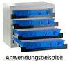 Werkzeug-Tresor, Stahlblech, RAL 7035 Struktur Produktbild-Vorschau 2