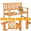 FCH Gartenbank Holz Parkbank Holzbank ,2 - 3 Personen Produktbild-Vorschau 10