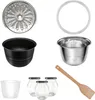 TurboTronic Druckkochtopf 6L mit 2x Topf Edelstahltopf und Produktbild-Vorschau 6