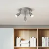 Brilliant LED Wand- & Deckenleuchte Spot Amalfi Chrom matt Produktbild-Vorschau 1