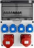 Baustromverteiler 32A 16A CEE 4x230V mit LS-Schalter TGD-S Produktbild-Vorschau 3