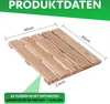 Endorphin Holzfliesen aus Lärche 40x40 cm 6er Set [0,96qm] Produktbild-Vorschau 2