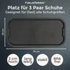 Schuhabtropfschale, Abtropfwanne Schuhe, 2 Stück, 39x79x2 Produktbild-Vorschau 2