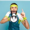 KarneLux Neon Schweißbänder Set - Retro 80er 90er Outfit Produktbild-Vorschau 4