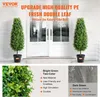 2er-Pack 3' künstlicher Buchsbaum-Formschnittbaum Produktbild-Vorschau 2