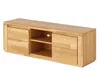 TV Lowboard 140 cm Kernbuche Massivholz-Front Fernsehtisch Produktbild-Vorschau 1