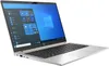 A silver HP Probook laptop is shown from a diagonal angle against a white background. Voir les images du produit