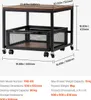 Stojak na lodówkę Stolik na lodówkę Organizer na kółkach 90 Podgląd zdjęcia produktu 7
