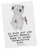 Mr. & Mrs. Panda Ansichtskarte Uhrmacherin Herz - Weiß - Produktbild-Vorschau 1