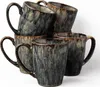 Set de mugs jaune-vert Kasai pour 6 personnes Modern For Voir les images du produit 1