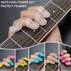 25 Stück Gitarren Finger Cots, Silikon Fingerspitzen Produktbild-Vorschau 3