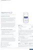 A product shot of a bottle of vitamins with accompanying text and information. Náhľad obrázku produktu