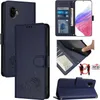 Leder Hülle für Samsung Galaxy Xcover6 Pro Süße Katze Flip Produktbild-Vorschau 1
