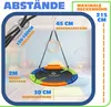 KESSER® Nestschaukel 120cm Tellerschaukel Hängeschaukel Produktbild-Vorschau 8