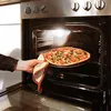 Lot de 4 plaques à pizza rondes Relaxdays, plaques de Voir les images du produit 3