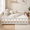 Homestyle4u Kinderbett 120x200 mit Lattenrost und Matratze Produktbild-Vorschau 17
