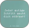 Mr. & Mrs. Panda Untersetzer für Gläser Spruch Angst Produktbild-Vorschau 1