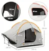 Autozelt Campingzelt, 3 Türen, wetterbeständig, 239cm x Produktbild-Vorschau 5