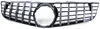 Sport Kühlergrill Schwarz Glanz Chrom für Mercedes SL R230 Facelift 2008-2012 – Produktansicht 2 Anteprima dell’immagine prodotto