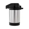 A product shot of a silver and black airpot. Náhled obrázku produktu