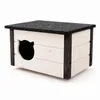 Katzenhaus XL Katzenhütte Katzenhöhle Outdoor draußen Produktbild-Vorschau 6