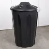 Pratica pattumiera da 40 litri in resistente materiale nero Anteprima dell’immagine prodotto 2