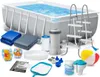 Telaio per piscina da giardino 300 x 175 x 80 cm 18in1 set Anteprima dell’immagine prodotto 11